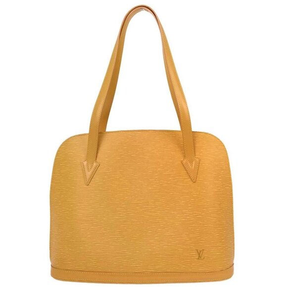 Louis Vuitton Yellow Epi Lussac Shoulder Bag - Picture 1 of 10